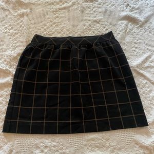 Madewell Plaid Skirt